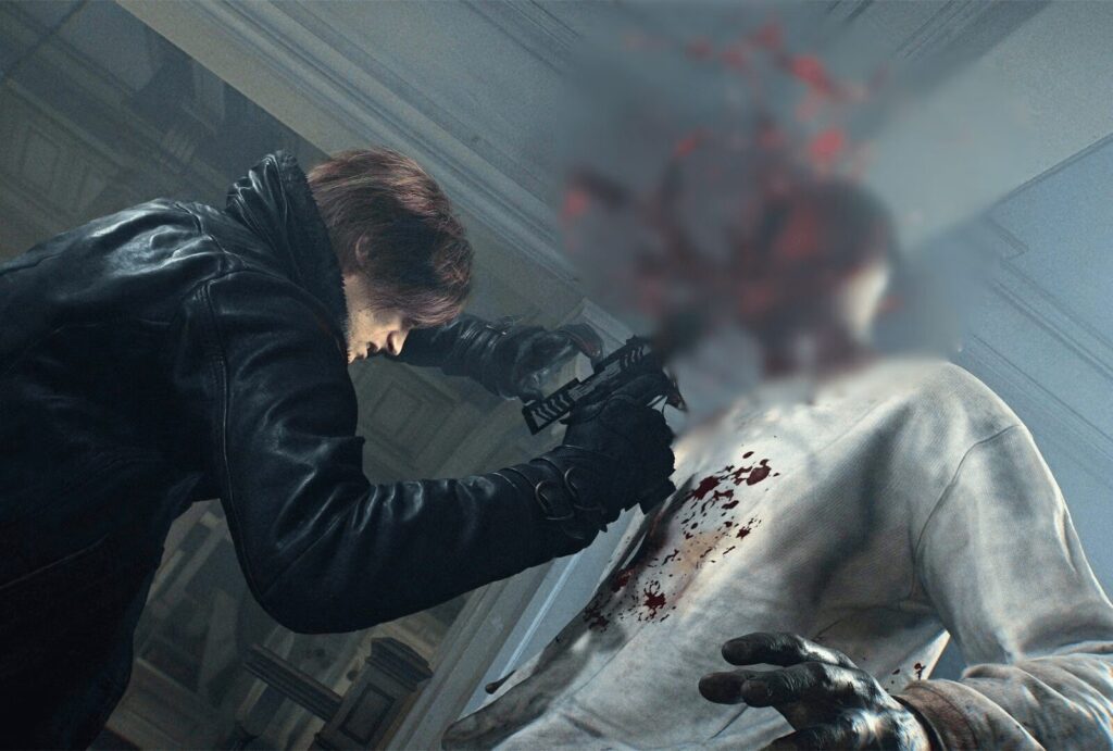 Resident evil requiems japanese censorship draws fire over blacked out: Fans are criticizing heavily darkened censorship effects in the Japanese release of Resident Evil Requiem