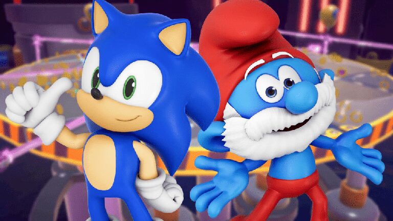 Incredibly blue linkage! The major revision of “Sonic Brawl” is directly linked to “Smurfs”
