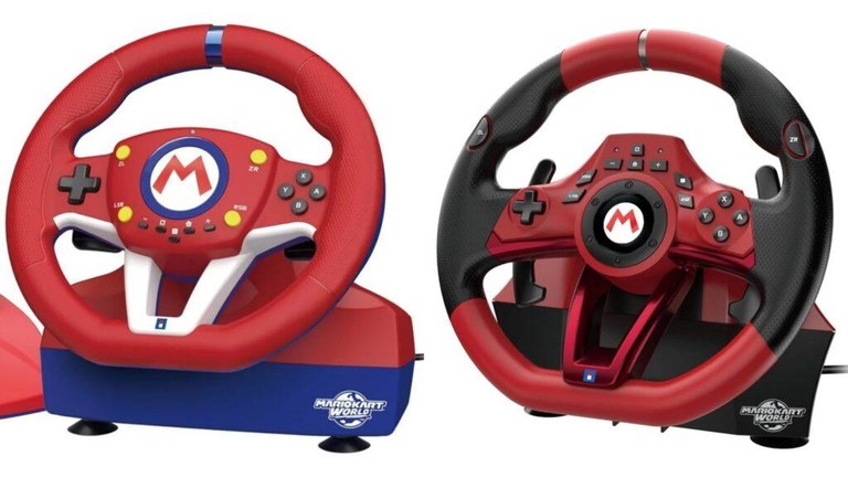 “Isn’t this just the old version?” A new HORI steering wheel for Switch 2 is exposed, with two models, Mini or Deluxe, you can