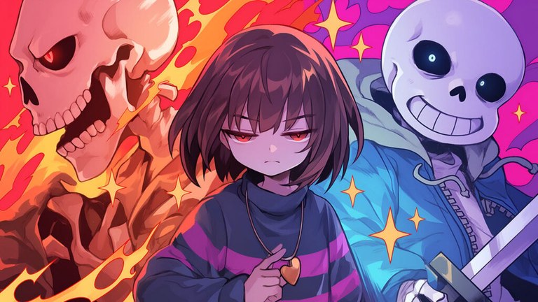 Tobyfox can honestly say that undertale is a masterpiece inspired by this game: The soul characters of “UNDERTALE” – Sans and Papyrus, are all inspired by “this classic game”!