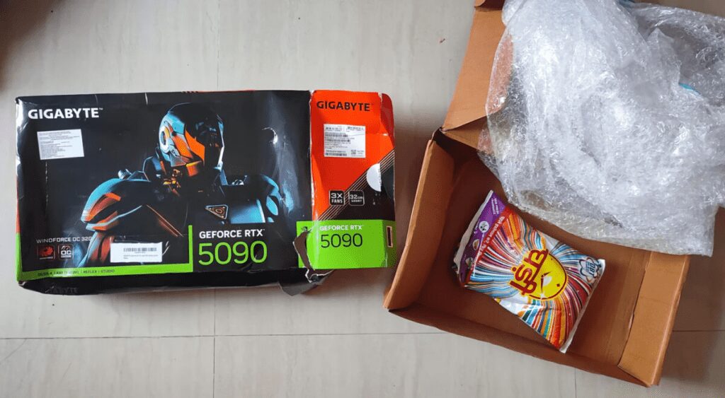 Indian Gamer Orders RTX 5090 from Amazon, Gets Laundry Detergent Instead—Amazon Refuses Refund, Chaos Ensues