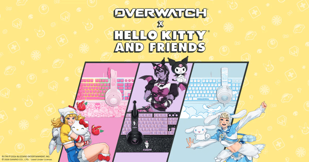 Razer x Overwatch x Hello Kitty Collab Hardware Sparks Divided Reactions