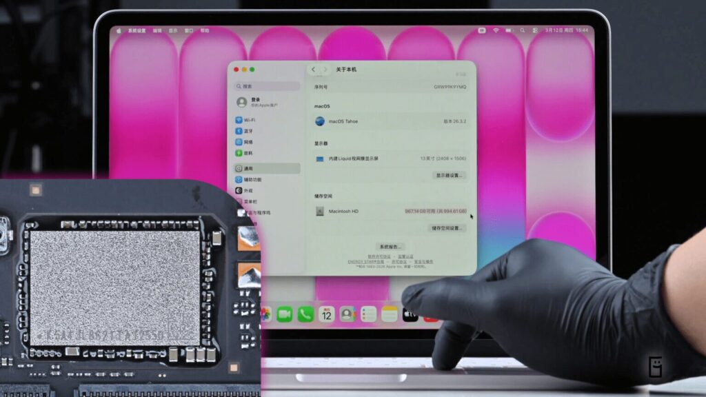 Chinese Repair Shop Upgrades MacBook Neo to 1TB Despite Soldered 512GB Storage