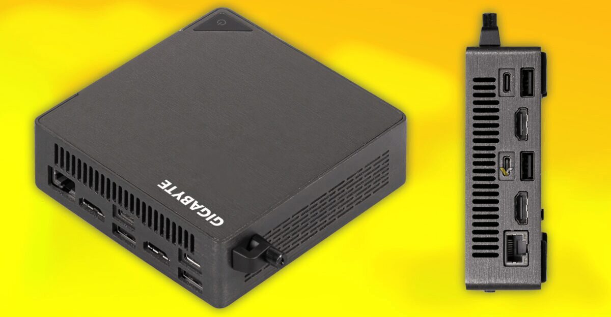 Gigabyte Unveils New Brix Mini PC with Core Ultra 9 386H and Up to 128GB RAM