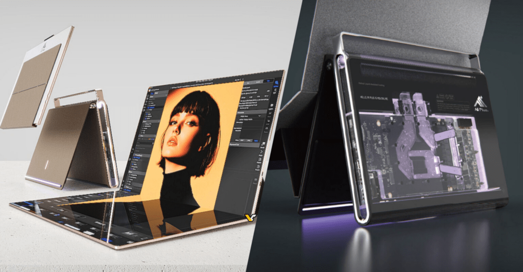 AI+ Reveals Modular Laptop Concept with Optional Liquid-Cooled External GPU Dock AI+ Reveals Modular Laptop Concept with Optional Liquid-Cooled External GPU Dock