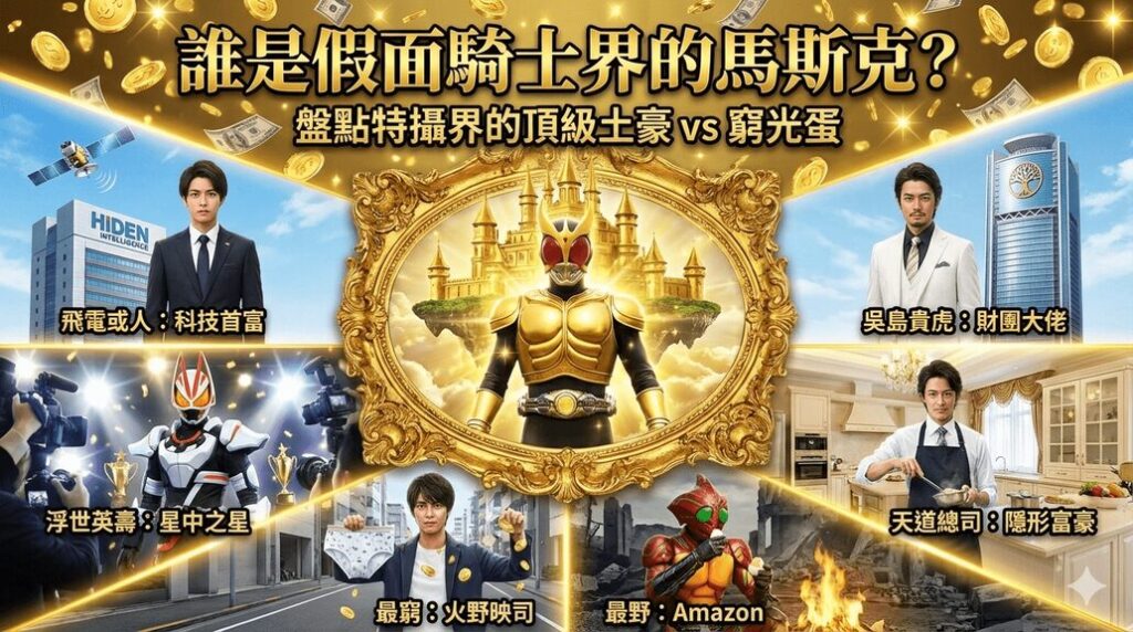 Are kamen riders and monsters actually the same: Do you think Kamen Rider’s abilities all come from justice?