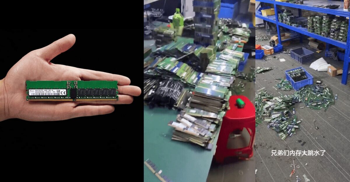 China DDR5 Scalpers Panic as Spot Prices Crash and Inventory Gets Trapped