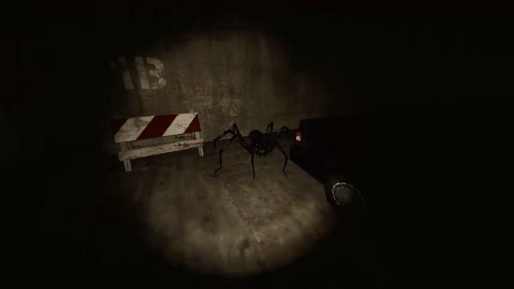 A spiritual sequel to Resident Evil? The entire apartment is crawling with giant spiders that make it collapse just thinking about it, and they can’t be turned off!