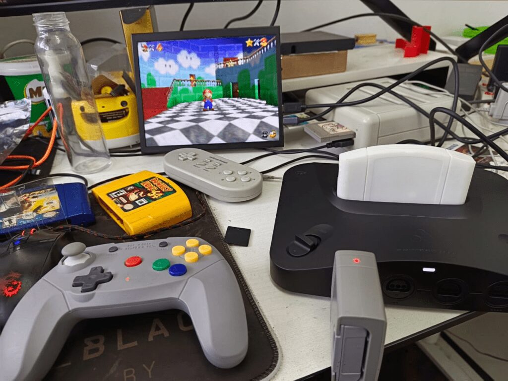 SummerCart64 will soon add the function of backing up N64 cartridges, and even the archives can be rescued together!