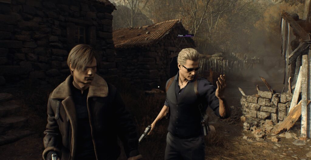 A player’s joke actually came true! “Resident Evil 4” can really be played by two people!