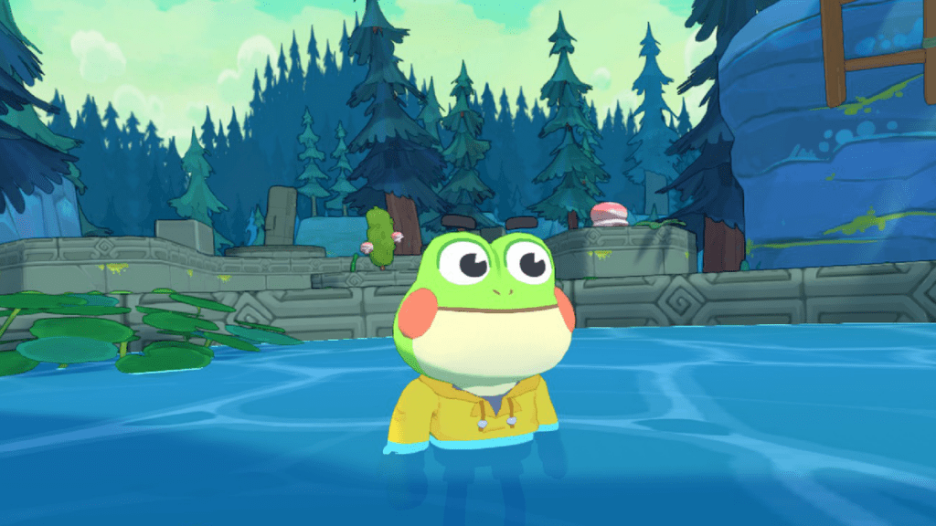 Eight lunatics in one game! “Big Hops” free update for 8-player cooperation. Players can actually grab their friends’ tongues and swing them around! Eight lunatics in one game! “Big Hops” free update for 8-player cooperation. Players can actually grab their friends’ tongues and swing them around!