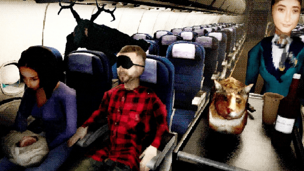 Night Plane Turns Flight Attendants Into Demon Hunters in 30,000 Feet Horror Simulator
