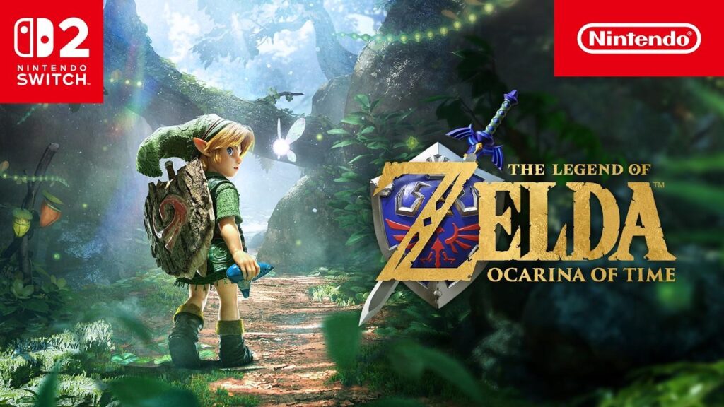 Zelda Ocarina of Time Switch 2 Has Gold Foil Cover – First Edition Details